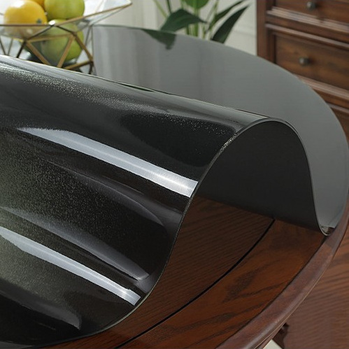 Folia PVC czarna (półprzezroczysta)
